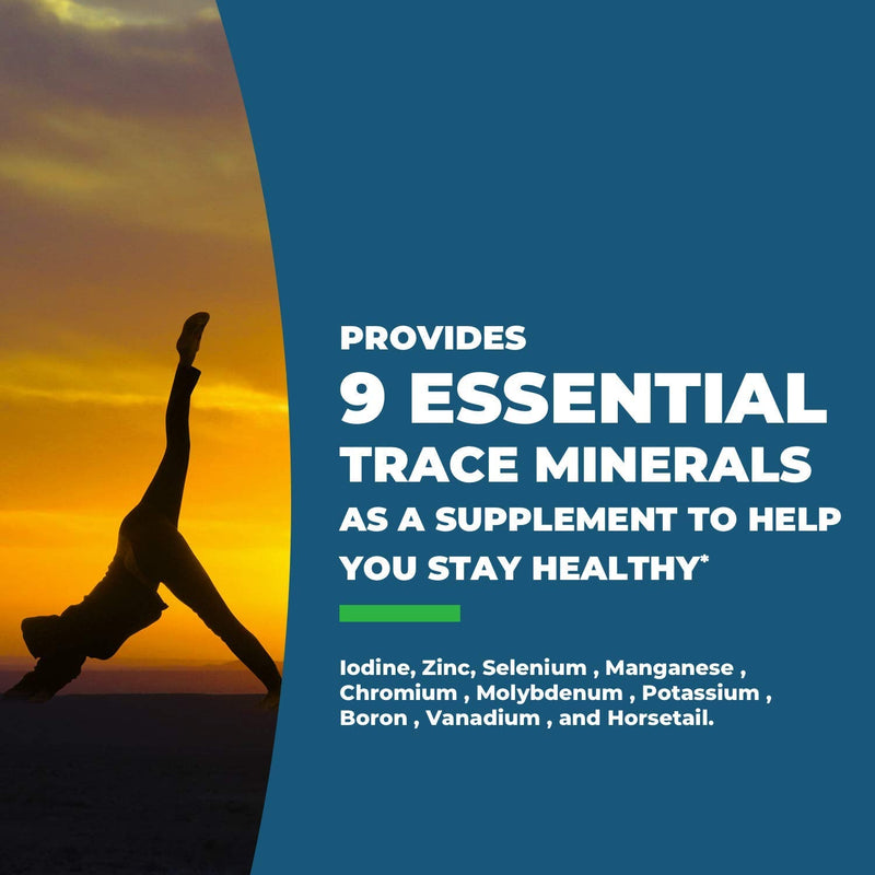 Seeking Health Trace Minerals Complex II, 30 Capsules, Iron and Copper Free, Iodine Supplement, Zinc Supplement, Healthy Energy, Healthy Skin, Hair and Nails* - NewNest Australia