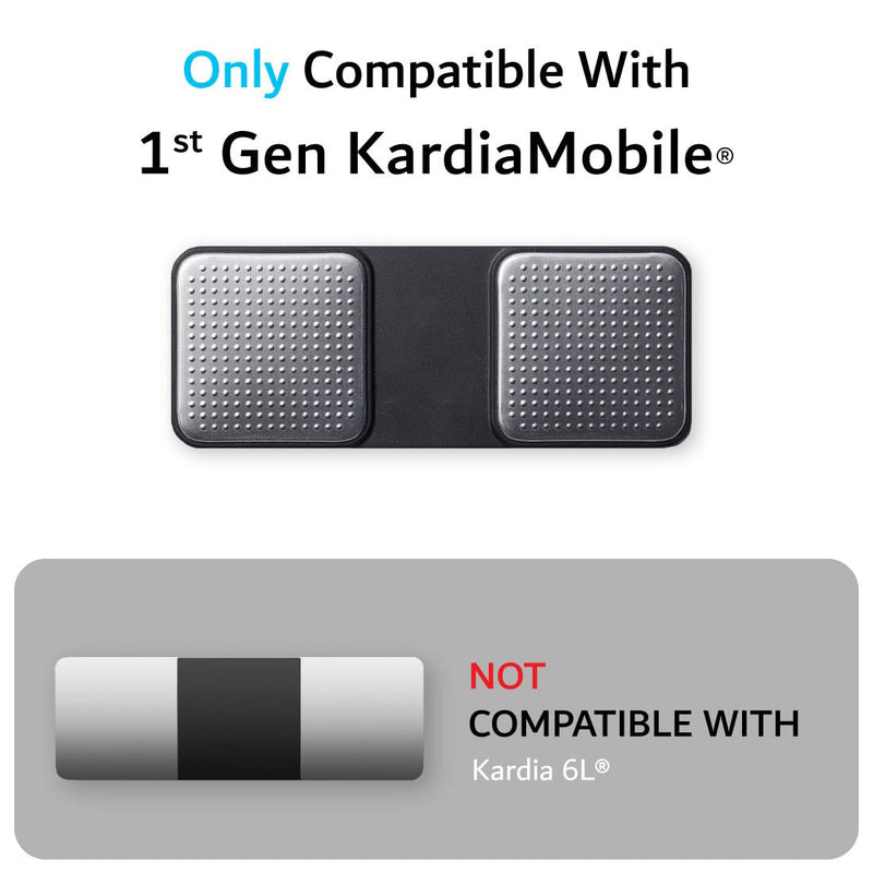 Tudia Leather Magnetic Ultra Slim Protective Case Compatible With Kardiamobile Ecg Heart Monitor, Kardiamobile Case, Kardiamobile Ecg Heart Monitor Protective Case (Black) - NewNest Australia