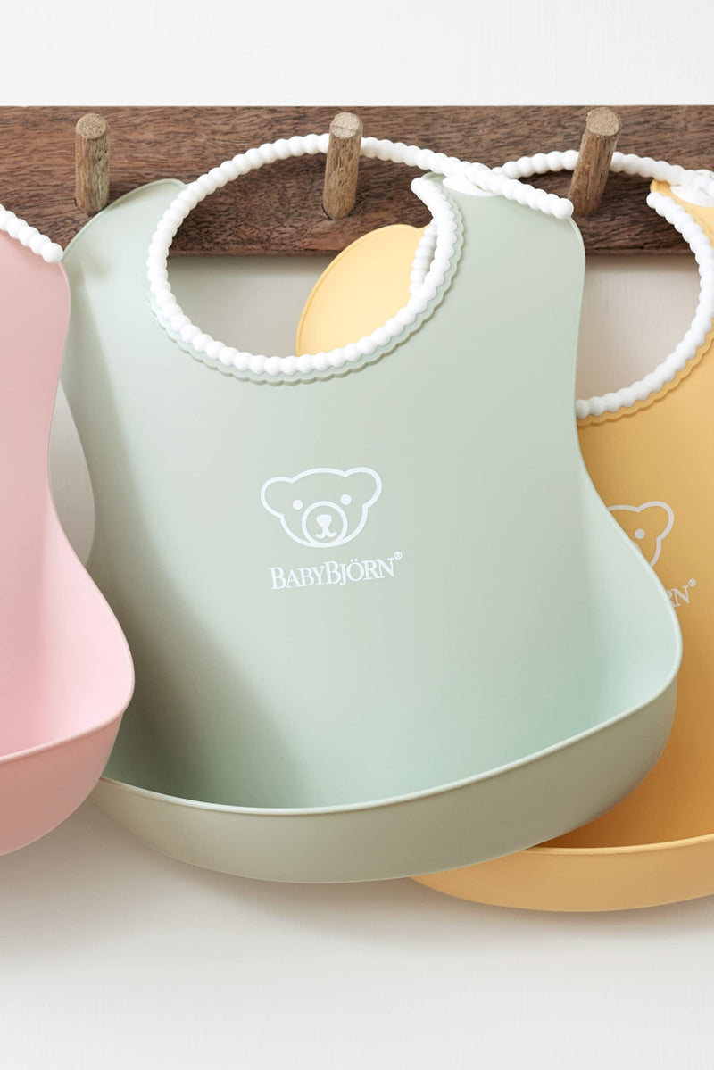 BabyBjörn bib, pale green, pack of 1 - NewNest Australia