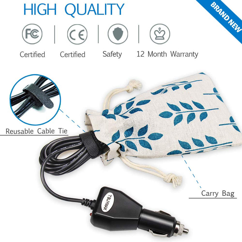 12 Volt Car Vehicle Lighter Adapter for Spectra S1, S2 Breast Pump - Replacement Power Adapter for Spectra S1,S2 Pumps Made After Feb 2015 - NewNest Australia