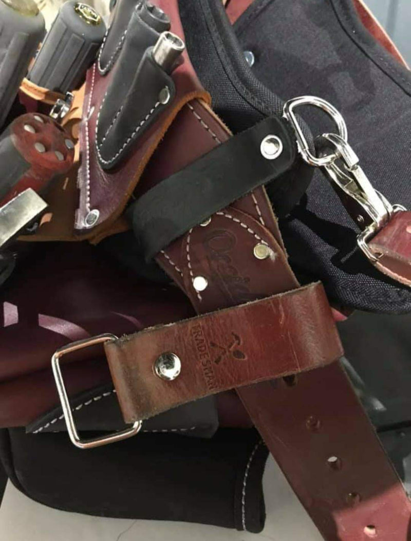 Tape Measure Holder Leather Belt Clip Drill Impact Tool Holster Heavy Duty Multitool - NewNest Australia