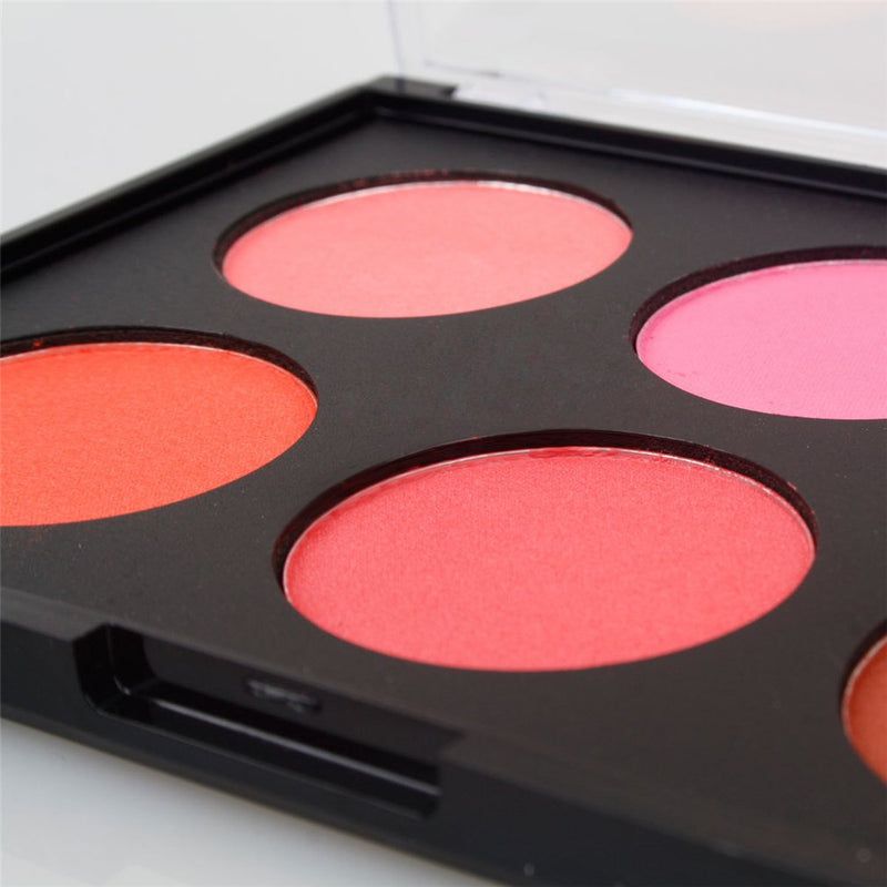 FantasyDay® Professional 6 Colors Pressed Powder Blush Cheeks Blushers Makeup Palette Contouring Kit #1 - Ideal for Professional and Daily Use #2 - NewNest Australia