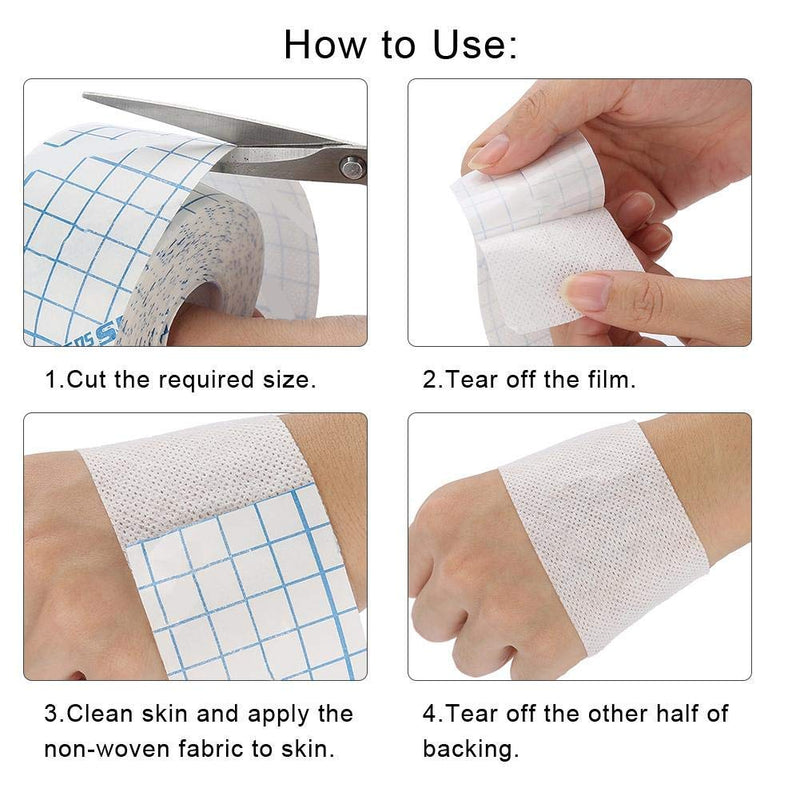 Lv. Life Exblue Fixomull Stretch, Waterproof Plaster Tape, Non-Woven Tape, Strong Adhesion, Lightweight And Breathable, Ideal For Attaching Dressings, Test Tubes And Gauze - NewNest Australia