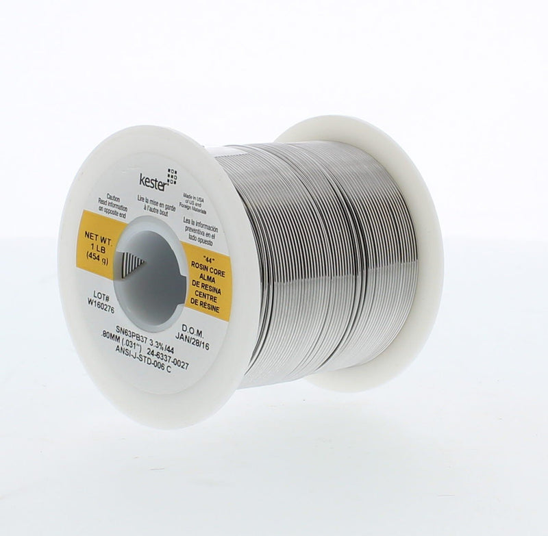 KESTER SOLDER 24-6337-0027 Solder Wire, 63/37 SN/PB, 183°C, 1LB 1 - NewNest Australia