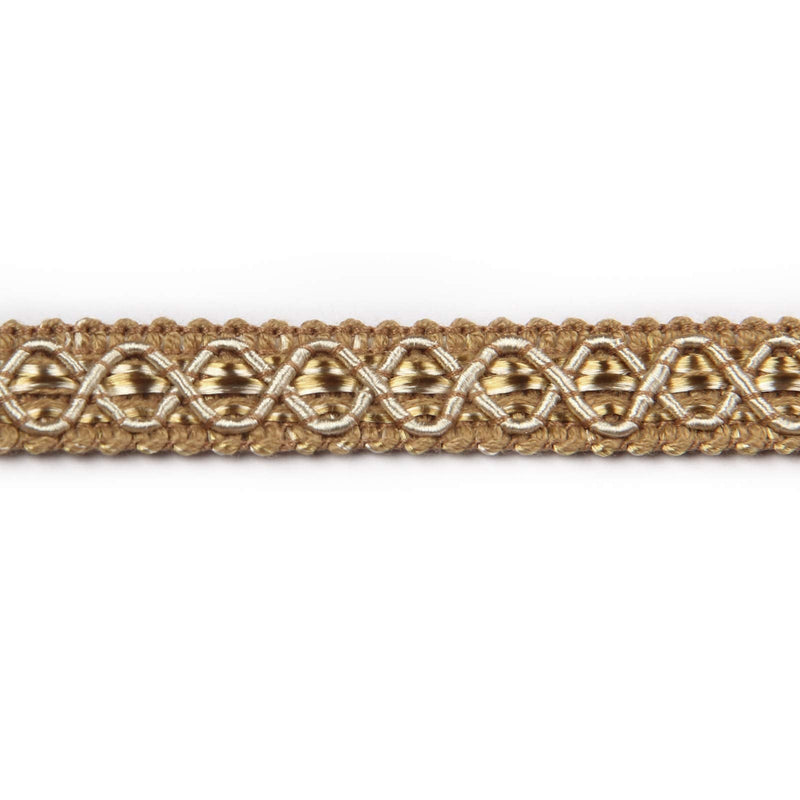 HedongHexi Gimp Braid Trim, 0.59 Inch / 5 Yards Basic Trim for DIY Crafts Costume Home Decorative Mix Beige 5 yard - NewNest Australia
