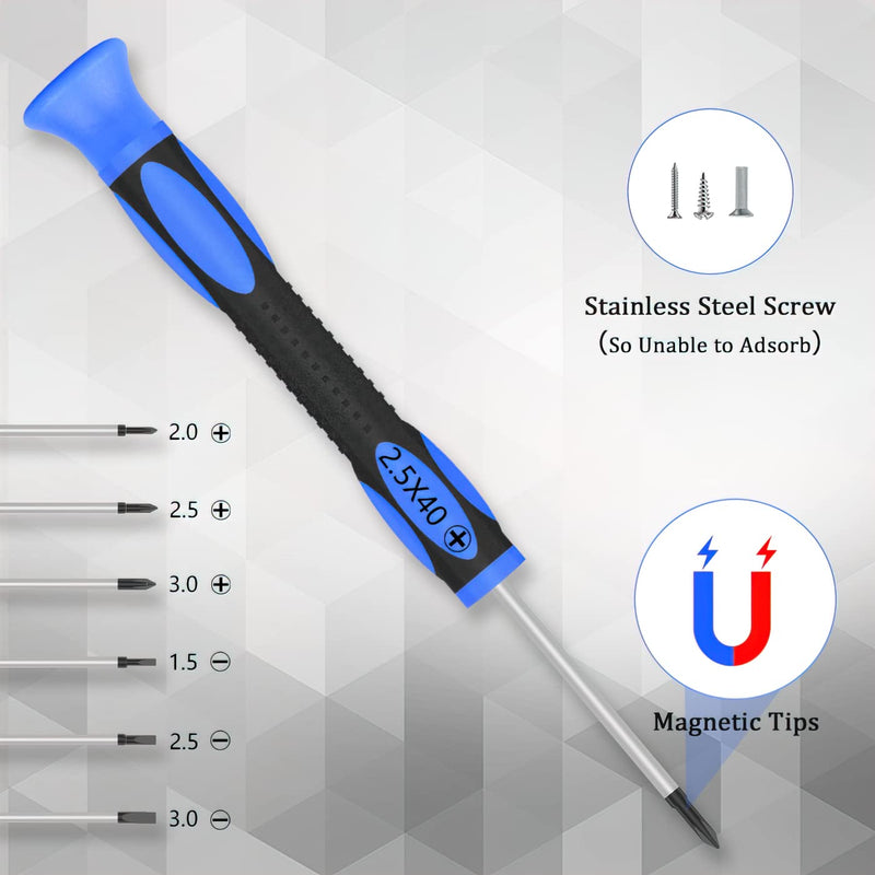 Kingsdun Eyeglass Repair Kit, Professional Glasses Precision Screwdriver Tools Set with 1200PCS Eyeglass Screws and Curved Tweezer for Eyeglass, Sunglass, Spectacles & Watch Clock Repair - NewNest Australia