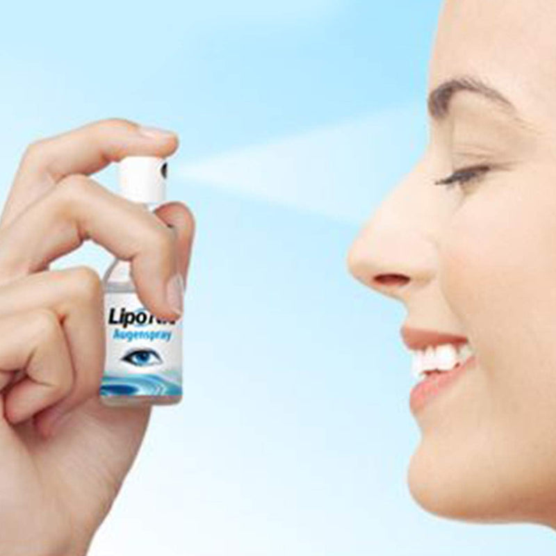 Liponit eye spray for dry eyes (10 ml) contact lens liquid - alternative to eye drops - NewNest Australia