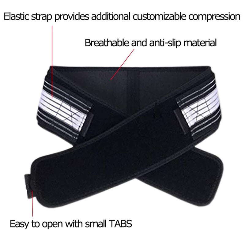 SI Joint Hip Sacroiliac Belt for Women and Men- Alleviates Sciatic, Pelvic, Lower Back, Leg and Sacral Nerve Pain Caused by Si Joint Dysfunction- Breathable Anti-Slip-Stabilizing Compression - NewNest Australia