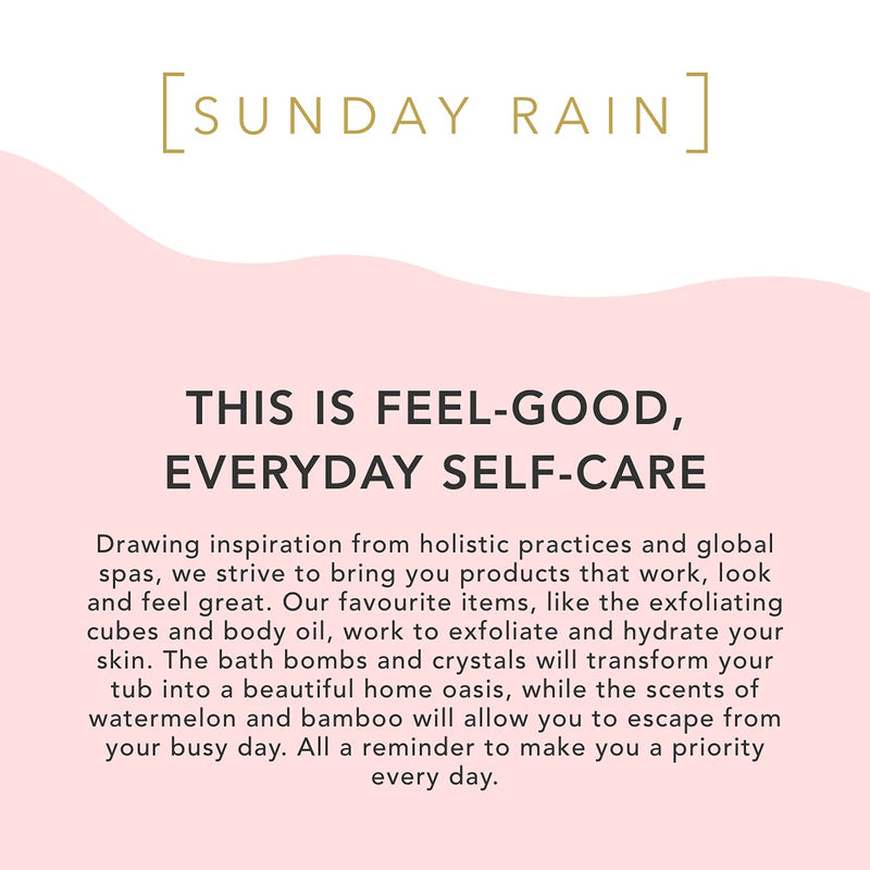 Sunday Rain Rest Easy Luxury Energizing Tropical Foot Soak with Fruity Watermelon Fragrance, 400g, (Pack of 1) - NewNest Australia