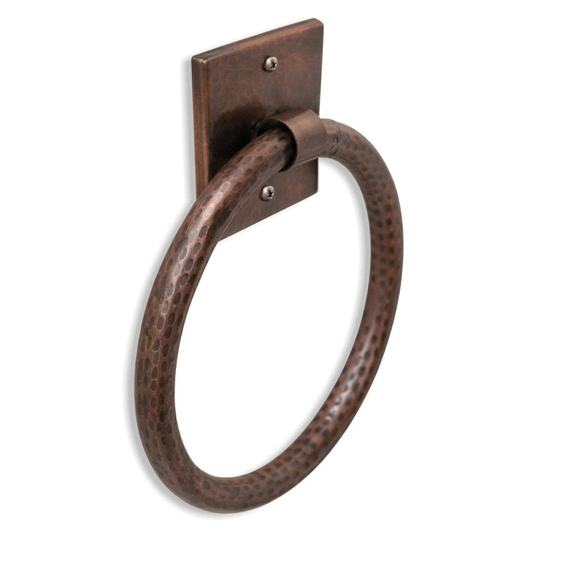 Monarch Abode 17089 Hand Hammered Bathroom Hardware, Pure Copper - NewNest Australia