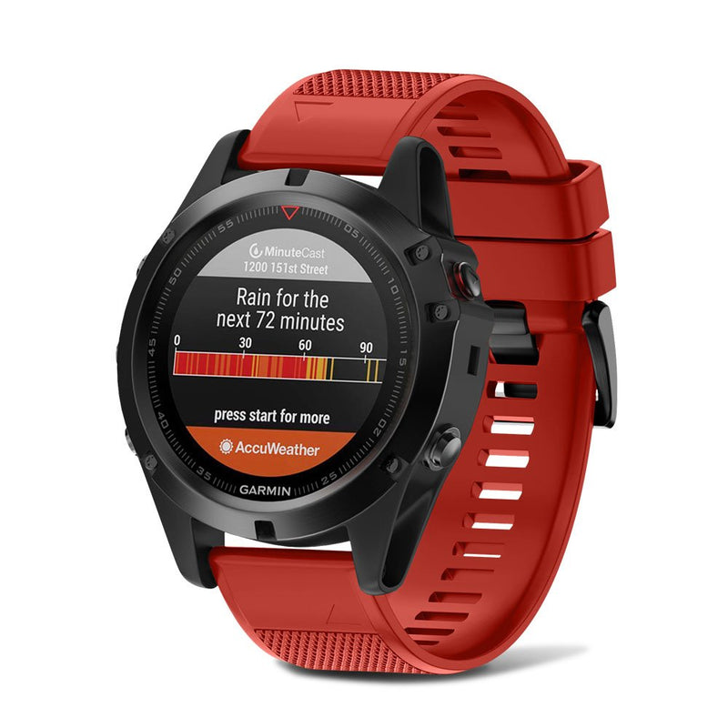 Notocity Compatible Fenix 5X Band 26mm Width Soft Silicone Watch Strap for Fenix 6X/Fenix 7X/Fenix 5X Plus/Fenix 6X Pro/Fenix 3/Fenix 3 HR/Tactix/Descent MK1/D2 Delta PX/D2 Charlie-3pcs 3P1 - NewNest Australia
