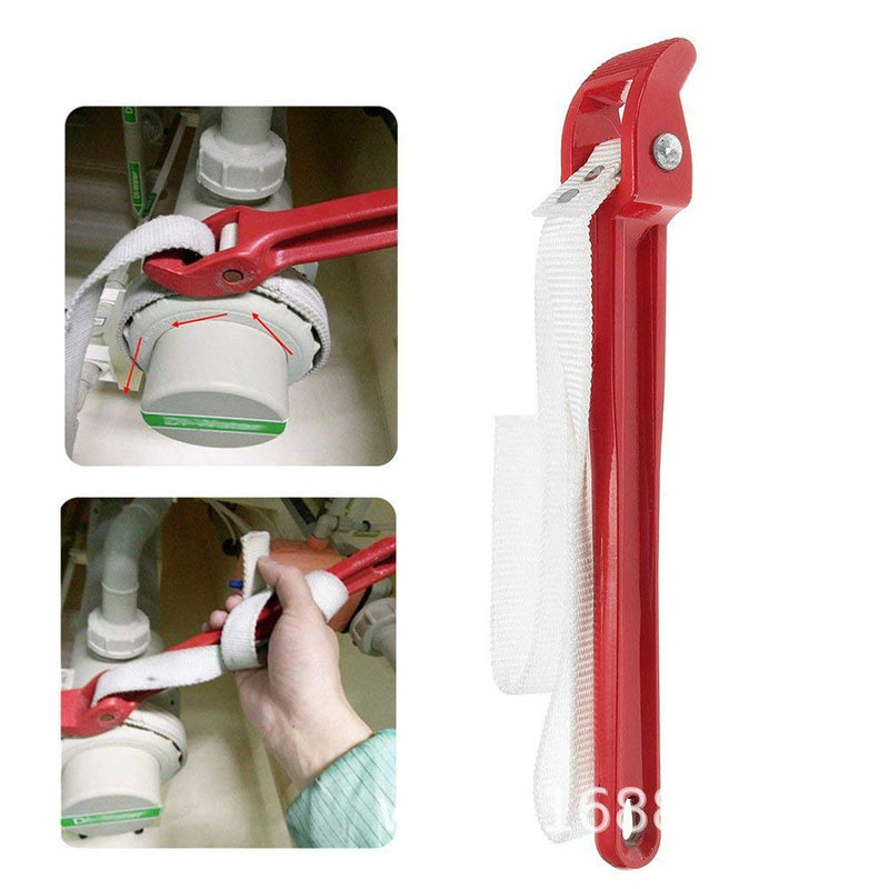 Pipe Strap Wrench,12-inch Capacity Adjustable Strap Wrench - NewNest Australia