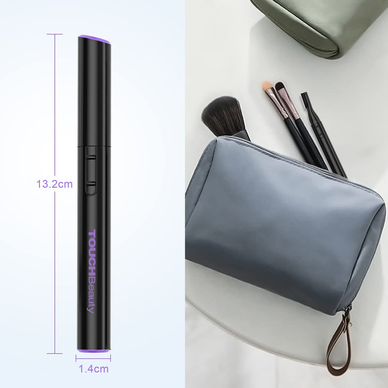 TOUCHBeauty Eyebrow Trimmer Electric Correction Trimmer Wireless for Women, Eyebrow Razor Eyebrow Trimmer Precision Trimmer with Guide Comb, Battery Operated, Black AG-815B - NewNest Australia