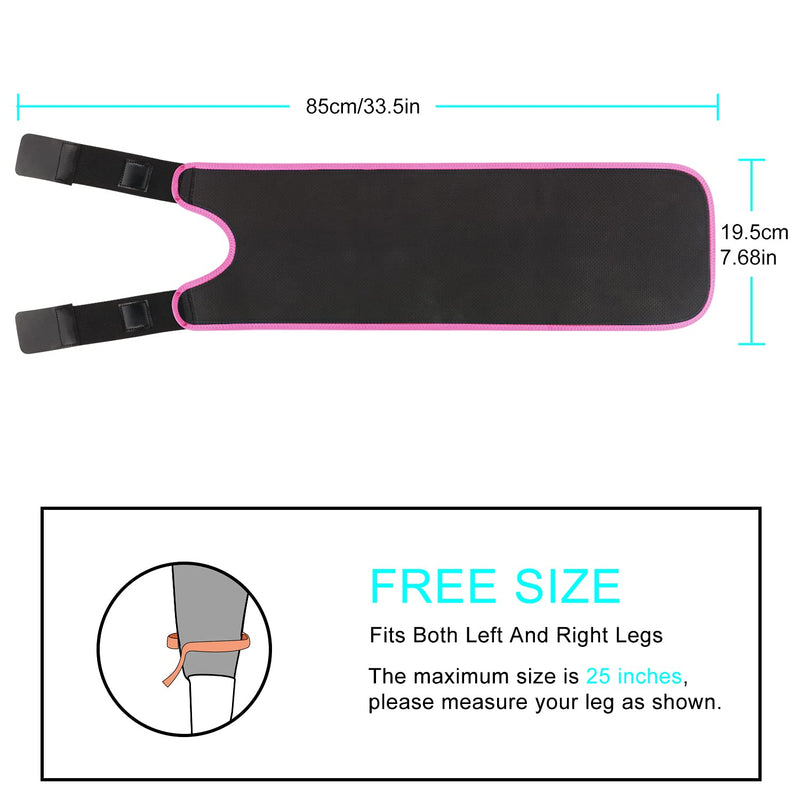 supregear Thigh Support - Adjustable Hamstring Support to Quadriceps, Hamstring Muscles, Sprains, Strains, Pulled Muscles and Sports Injury, Hamstring Compression Sleeve for Women Men (Pink) Pink - NewNest Australia