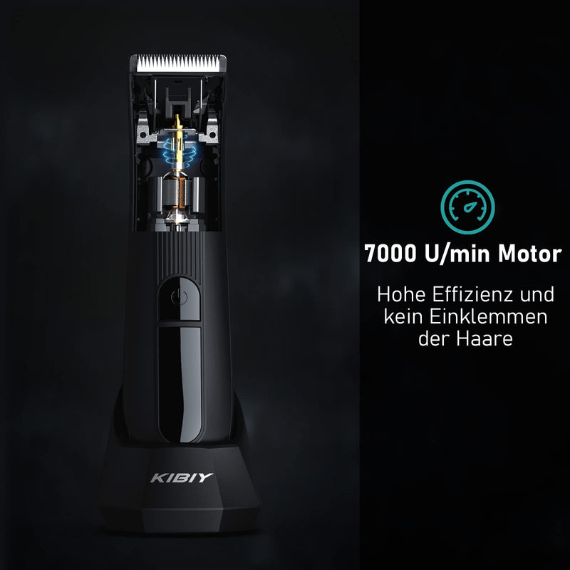 Kibiy Men'S Intimate Razor With Led Light And Display, Ipx7 Waterproof Body Hair Trimmer With Replaceable Anti-Cut Ceramic Blade And Standing Charging Station - NewNest Australia