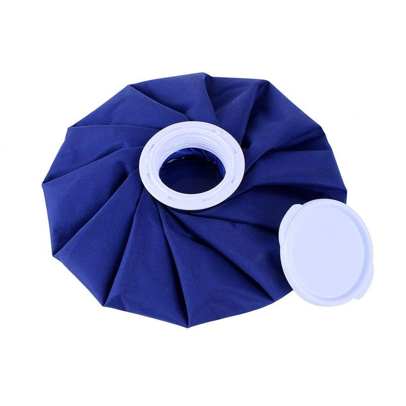 Ice Cold Pack Ohuhu 9" Reusable Ice Bag Hot Water Bag for Injuries, Hot & Cold Therapy and Pain Relief, No-Leak Waterproof Ice Bag, Blue 1 Count (Pack of 1) - NewNest Australia