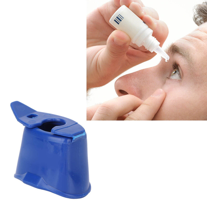 Eye Drop Applicator, Eye Drop Dispenser Aid, Portable Eyedrop Guide Aids Bottle Holder Tool for Elderly Children and Blind People (Suitable for Almost Any Eye Drop Bottle) - NewNest Australia