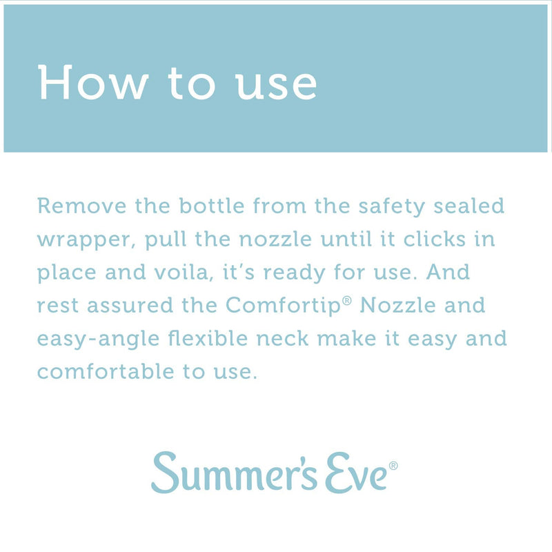Summer's Eve Extra Cleansing Vinegar & Water Douche, 2-4.5 Fl Oz Units per box (Pack of 6) - NewNest Australia