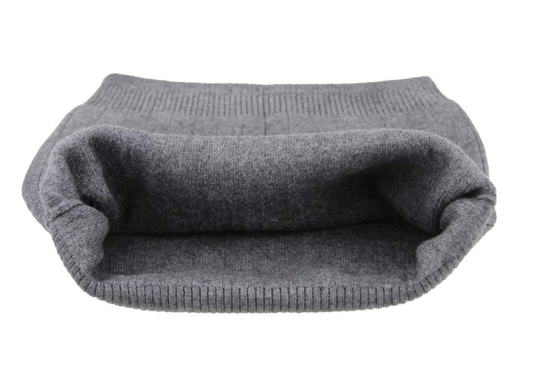 Double Thicken Thermal Cashmere Knit Warmer Band Abdominal Binder Stomach Lumbar Lower Back Support Brace Waist Trimmer Wrap Belt Postpartum Belly Band - Warming Kidney Pain Relief Recovery M for waist girth 57-90CM Double Cashmere+grey - NewNest Australia