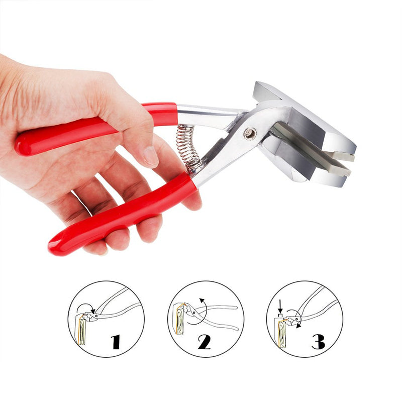 Arrtx Alloy Art Tool Extra Wide Canvas Pliers with Padded Spring Return Handle for Stretcher Bars Artist Framing Tool - NewNest Australia