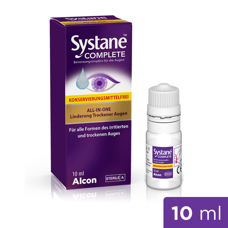 Systane COMPLETE preservative-free wetting drops, 1 x 10ml 1x10 ml - NewNest Australia