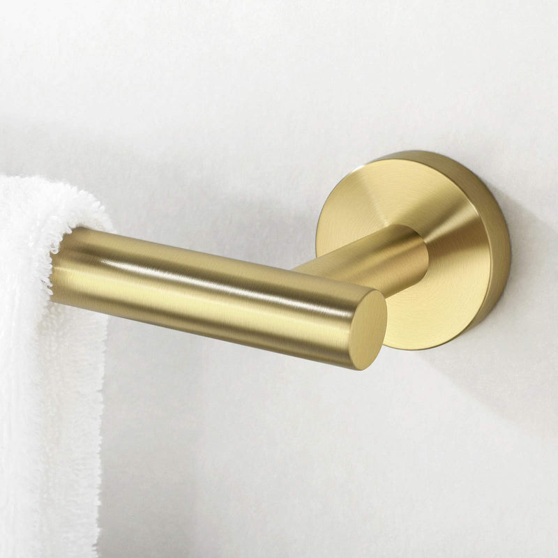 KES 23.6 Inches Towel Bar for Bathroom Kitchen Hand Towel Holder Dish Cloths Hanger SUS304 Stainless Steel RUSTPROOF Wall Mount No Drill Brushed Brass, A2000S60DG-BZ 23.6 Inch - NewNest Australia