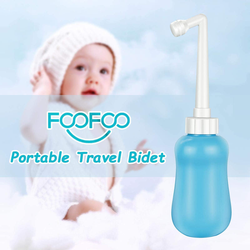 Portable Travel Bidet 360ml Portable Bidet for Toilet Handheld Postpartum Perineal Cleansing Childbirth Cleaner - for Outdoor,Camping,Travling,Driver,Personal Hygiene - with Storage Bag - NewNest Australia