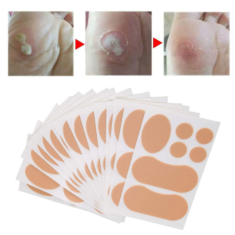 Moleskin Feet Adhesive Pads 15 Sheets Waterproof Non-Slip Heel Stickers Foot Care Tool High Heel Stickers to Prevent Scuffing Blisters - NewNest Australia
