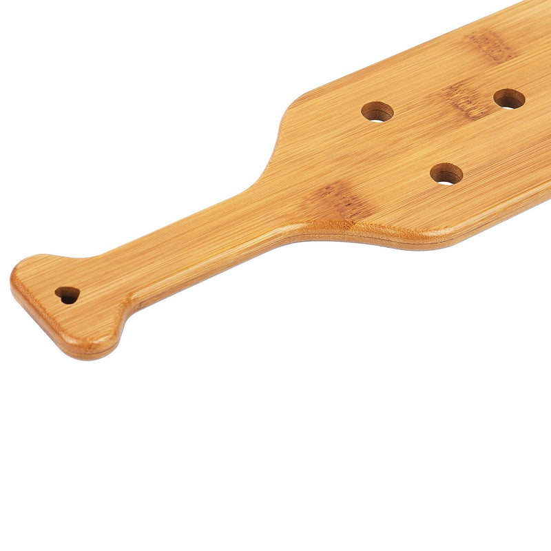 Battife 12inch Bamboo Paddle - Lightweight Durable Smooth Wooden Paddle with Airflow Holes - NewNest Australia