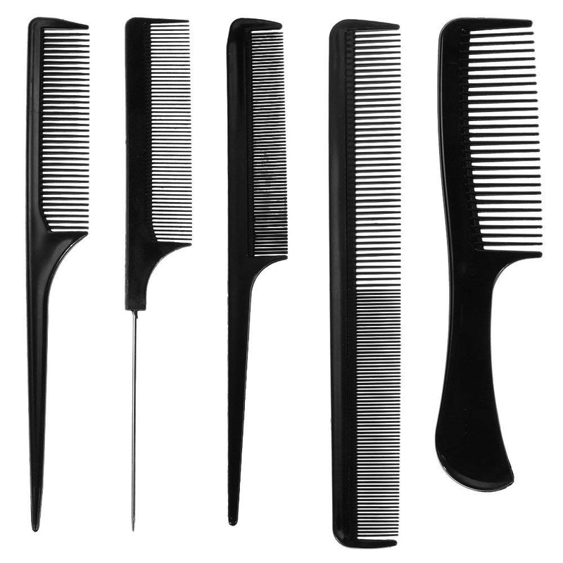 Faburo 20 PCS Hair Stylists Professional Styling Professional Hairdressing Comb and Clip Set, Wide Tooth Comb for Long Wet Thick Curly Hair Men Women Salon & Home - NewNest Australia