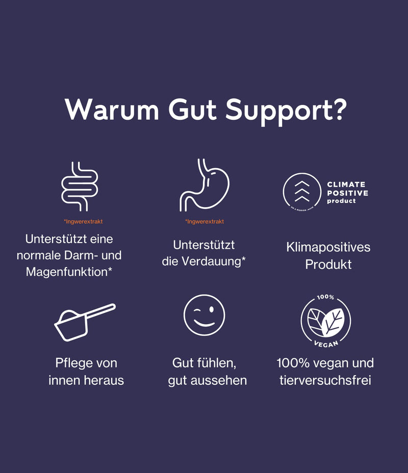 Smoothly Gut Support Vegan Stomach And Intestinal Support With Lactospore Probiotics And Prebiotics In The Form Of Chicory Root - Supports Digestion And Contributes To Healthy Intestinal Function! - NewNest Australia