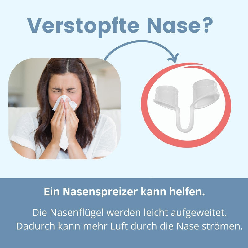 Somnipax Breathe Nasal Spreader Against Snoring - Highly Comfortable Snoring Stopper - A Good Alternative To Nasal Plasters, Nose Clips, Nasal Sprays, Snoring Splints, Snoring Mouthpieces And Anti-Snoring Rings - NewNest Australia