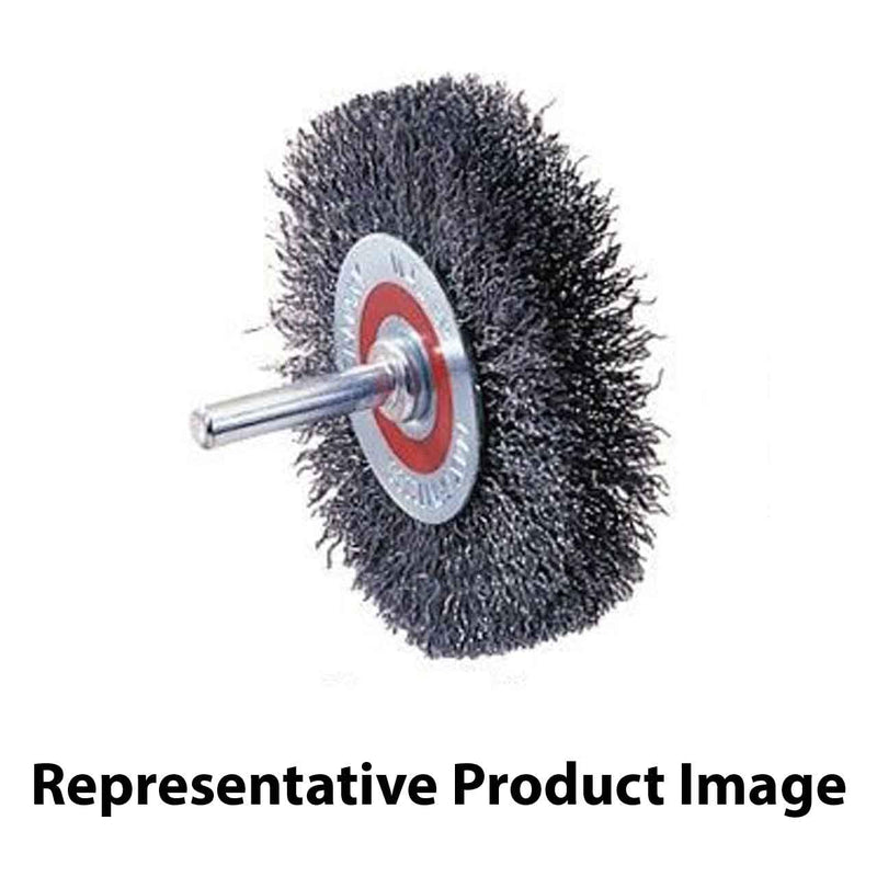 Walter 13C170 Crimped Wire Mounted Brush – 5/8 in. Width, 2 in. Stainless Steel Brush for Surface Cleaning. Abrasive Finishing Brushes 2" X 5/8" - NewNest Australia