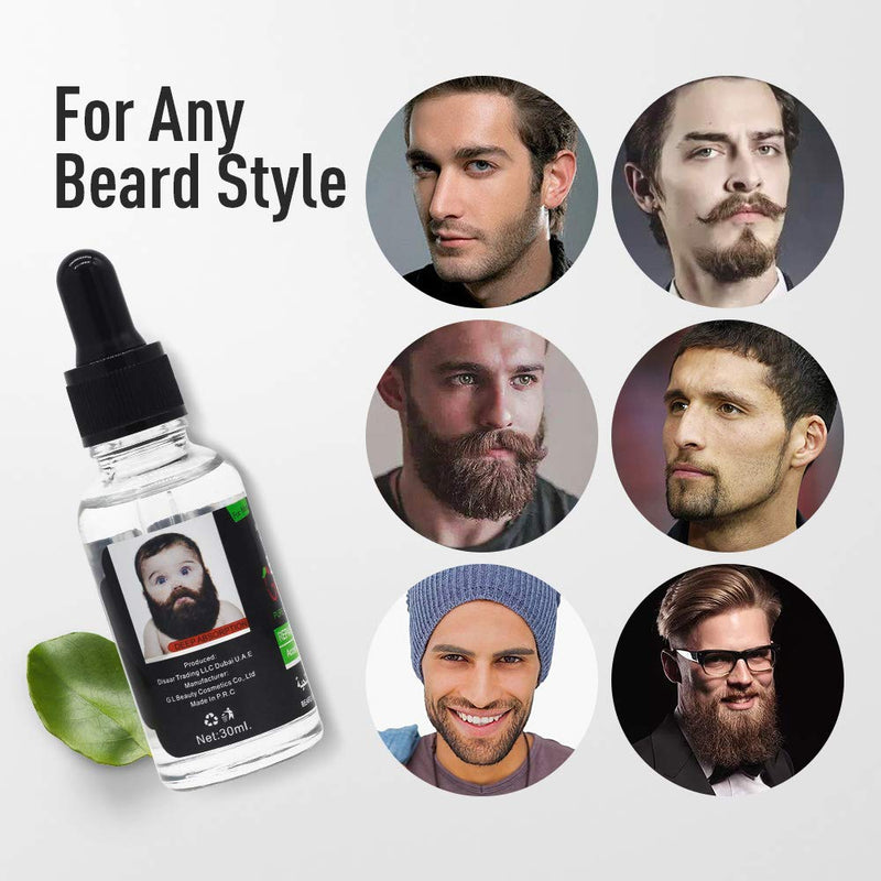 Beard Oil, Duvina Beard Oil and Conditioner for Men for Beard Care Pure Natural Beard Care Intensive Beard Care Natural Organic Beard Oil Natural Organic Hair Growth Oil (30ml) - NewNest Australia