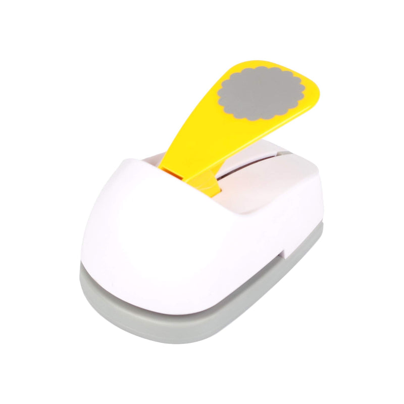 Craft Lever Punch 2 inch Circle Ware Punch DIY Handmade Paper Punch(White Circle Ware) - NewNest Australia