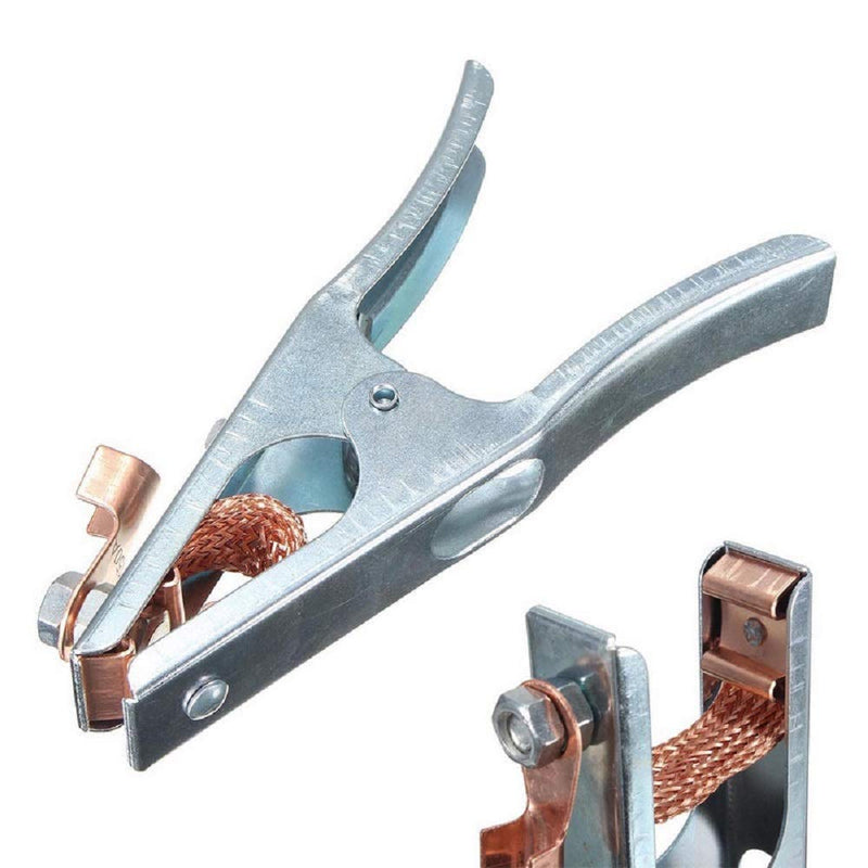 Bolsen 2pcs 500A Earth Ground Cable Clip Clamp Welding Manual Welder Electrode Holder Welding Processing Ground Clamp Professional Tools - NewNest Australia