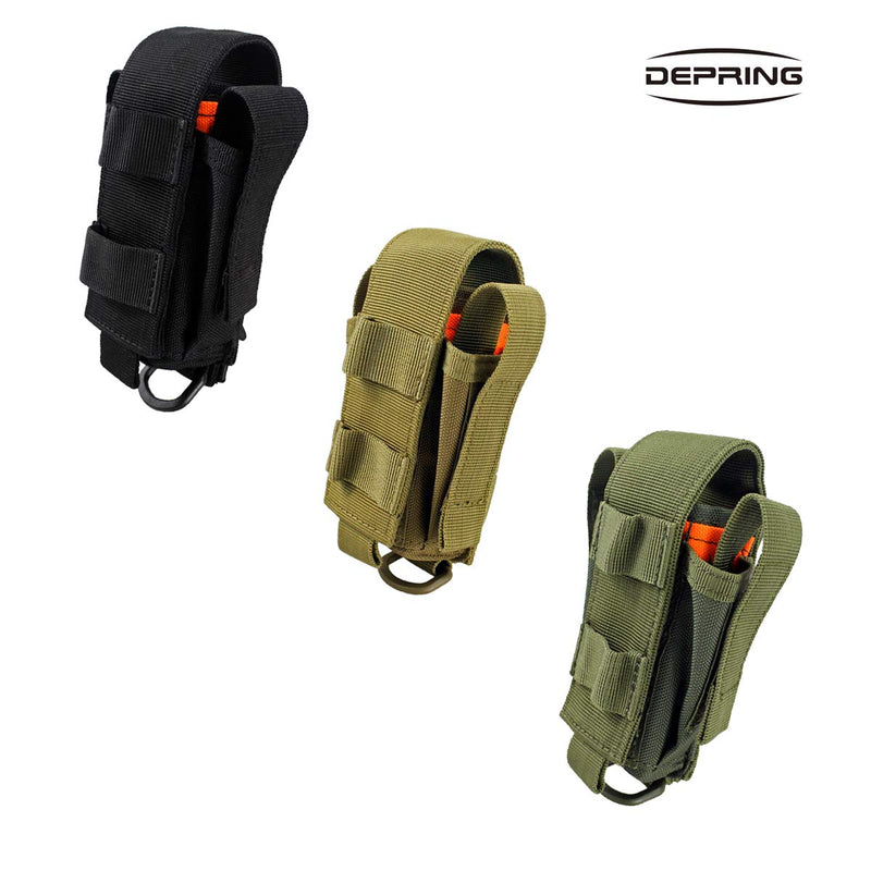 Depring Tool Holster Sheath Universal Multi Pockets Tool Organizer Heavy Duty Construction MOLLE Pouch (Army Green) Army Green - NewNest Australia