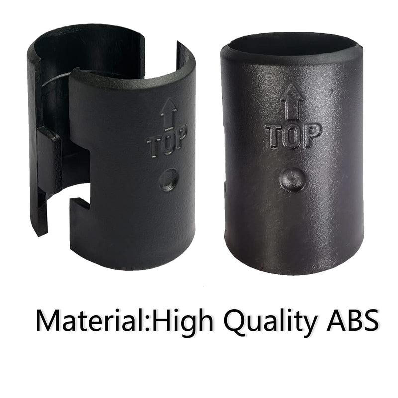 Wire Shelf Clips Shelving Sleeves - 50 Pack Shelf Lock Clips for 1" Post- Shelving Sleeves Replacements for Wire Shelving System - NewNest Australia