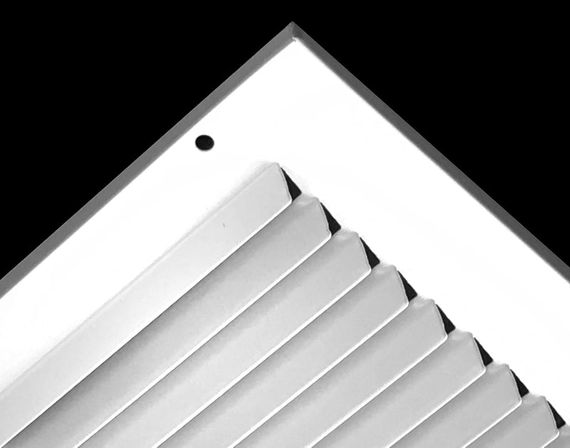 4" x 6" Return Air Grille - Sidewall and Ceiling - HVAC Vent Duct Cover Diffuser - [White] [Outer Dimensions: 5.75w X 7.75" h] 4x6 White - NewNest Australia