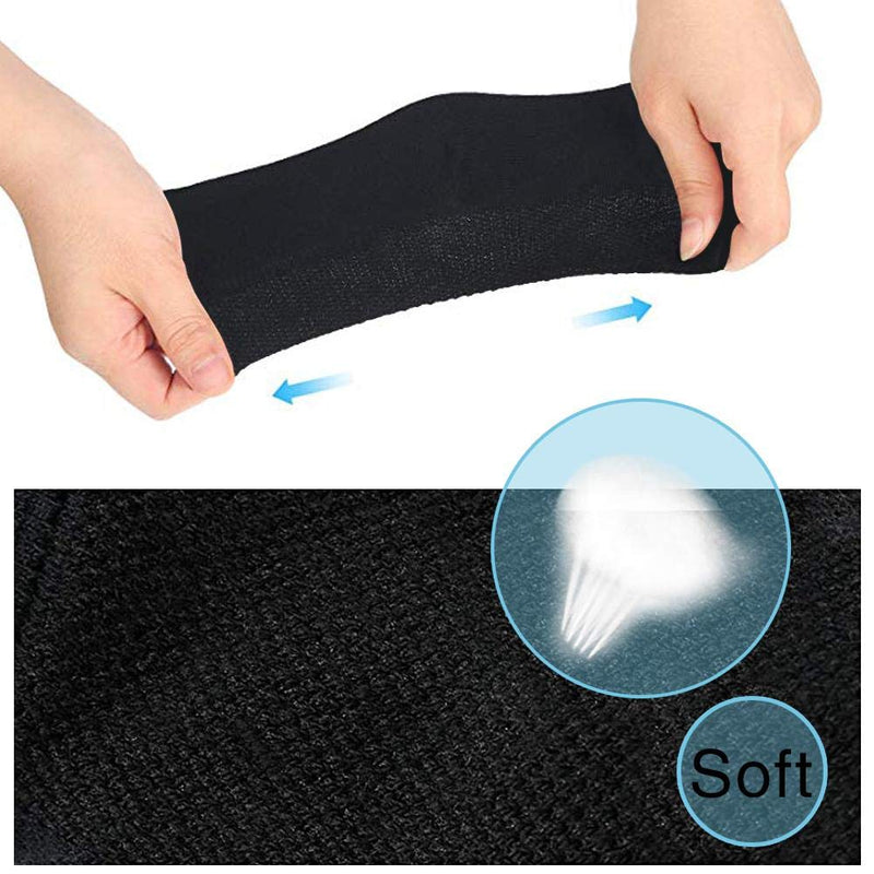 Heel Socks, Heel Spur Bandage For Pain Relief For Plantar Fasciitis And Ankle Pain, Open Toe, Soft Comfy Recovery Socks, Gel Compression Socks For Men And Women (Black) - NewNest Australia