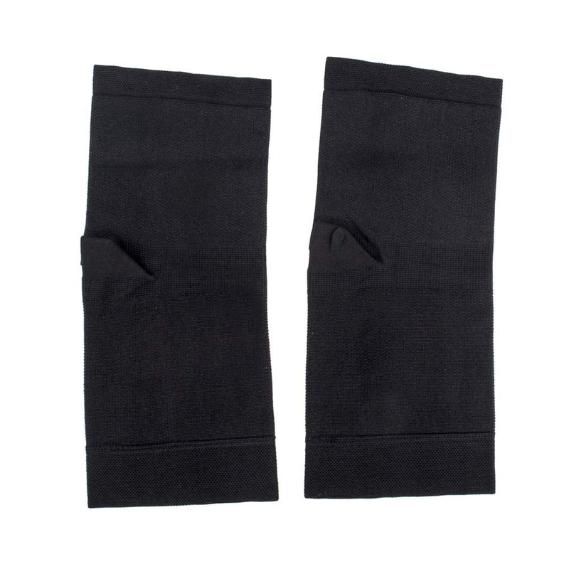 Eyotto 1 Pair Compression Ankle Brace Medical Breathable Ankle Support Elastic Thin Foot Care Sleeve Socks For Pain Relief, Plantar Fasciitis, Arthritis, Black, L - NewNest Australia