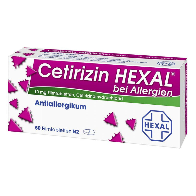 Cetirizine Hexal for allergies, 50 pcs - NewNest Australia
