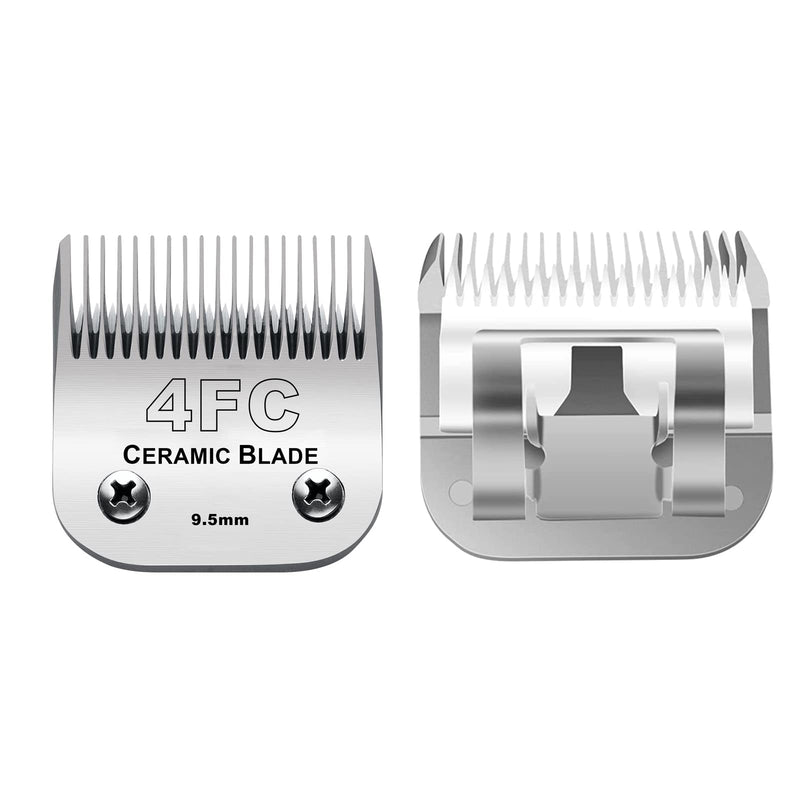 Cosyonall Removable Replacement Blade For Pet Dog Grooming Clipper Compatible With Andis Oster A5, Wahl Km Series Clippers (4Fc:(3/8") (9.5Mm)) 4Fc:(3/8") (9.5Mm) - NewNest Australia