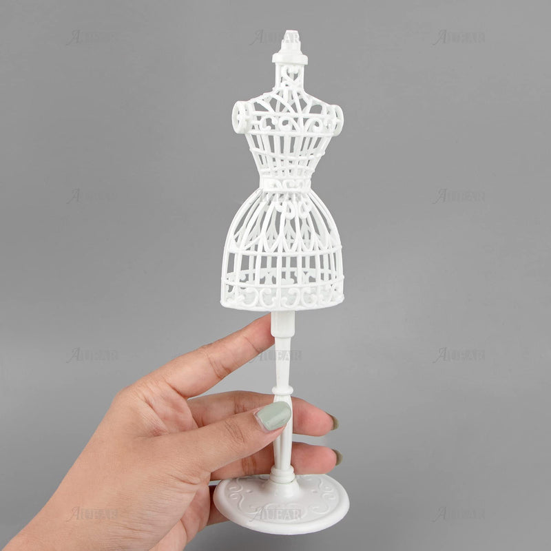 AUEAR, 5 Pack Dress Forms Cloth Gown Plastic Mannequin Display Support Holder Model Stand Accessories for Dresses - NewNest Australia