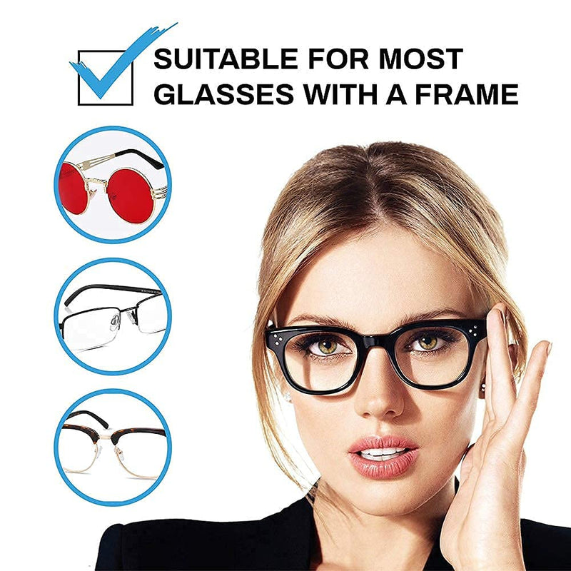 Glasses Nose Pads Push-In Silicone Teardrop Shape Pack of 10 Pairs 13mm by Sports World Vision 10 Pairs 13mm Push Fit - NewNest Australia