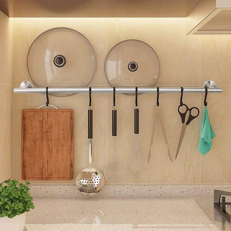 TocTen Bath Towel Bar - Thicken SUS304 Stainless Steel Bathroom Towel Holder, Towel Rod for Bathroom Heavy Duty Wall Mounted Towel Rack Hanger (30IN, Brushed) 30IN Brushed Nickel - NewNest Australia