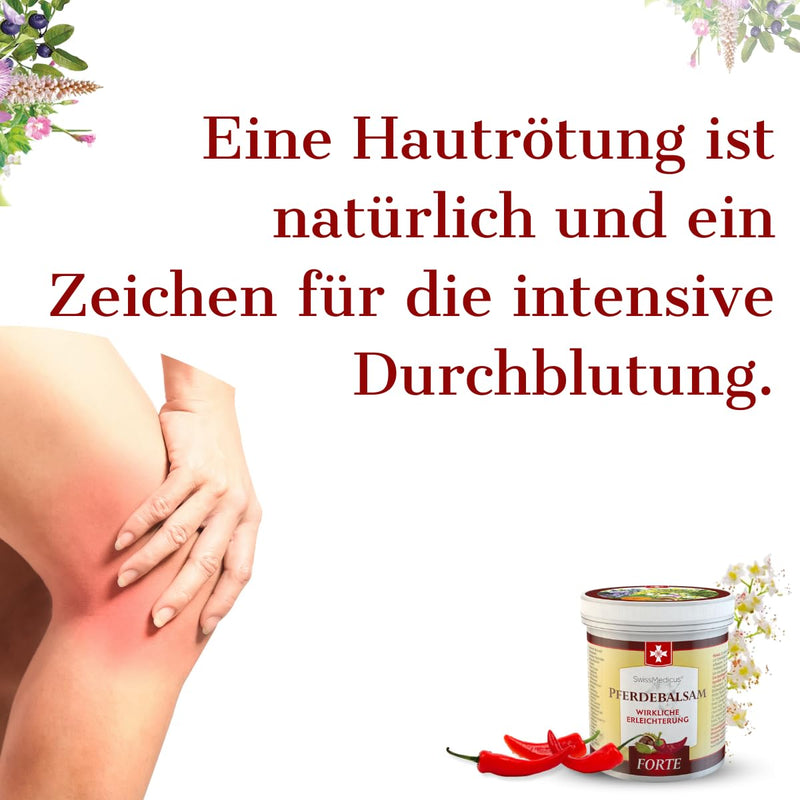 Swissmedicus Horse Balm Massage Gel With 25 Herbal Extracts (Comfrey, Horse Chestnut, Arnica, Eucalyptus) Noticeable Relief For Massage For Musces, Joints, Back Warming, Extra Strong 500 Ml - NewNest Australia