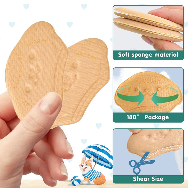 Heel Pad Shoes For Children, 12 Pieces Heel Holder, Children'S Heel Pads For Too Large Shoes, Shoe Insoles For Too Large Shoes, Shoe Reducer For Girls And Boys (12 Pieces) - NewNest Australia