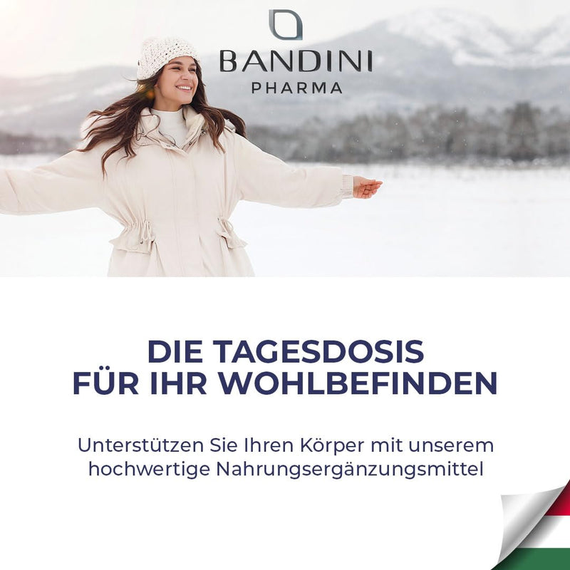 Bandini® MSM 2000mg + VITAMIN C | 200 tablets | More compact MSM powder than capsules, without magnesium stearate | Highly dosed, vegan, GMO-free, no additives, laboratory tested - NewNest Australia
