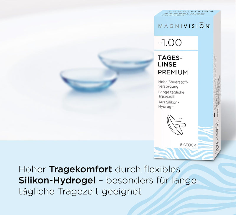 MAGNIVISION Daily Lenses Premium Pack of 6 -2.25 - NewNest Australia